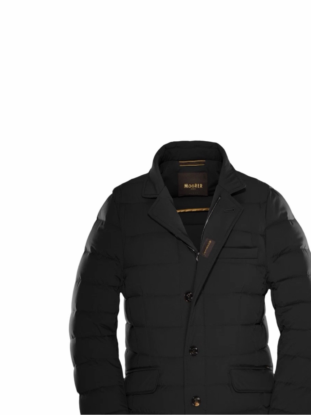 Moorer Zayn-KN Finest Italian Designer Down Quilted Jacket IT 50 M NWT
